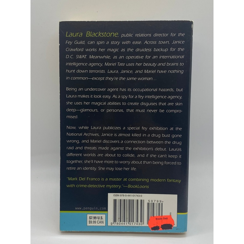 Mark Del Franco Skin Deep Laura Blackstone Novel Mass Market Paperback Good - Picture 4 of 4